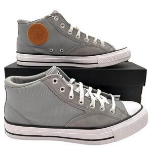 New Converse CTAS Malden Street Mid Shoes Mens 12 Womens 14 Grey A09499C